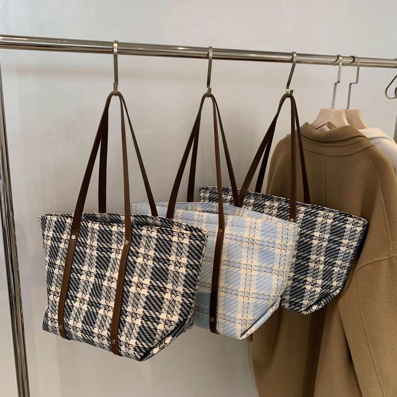 Plum Schoudertas Met Grote Capaciteit Voor Dames - Zwart