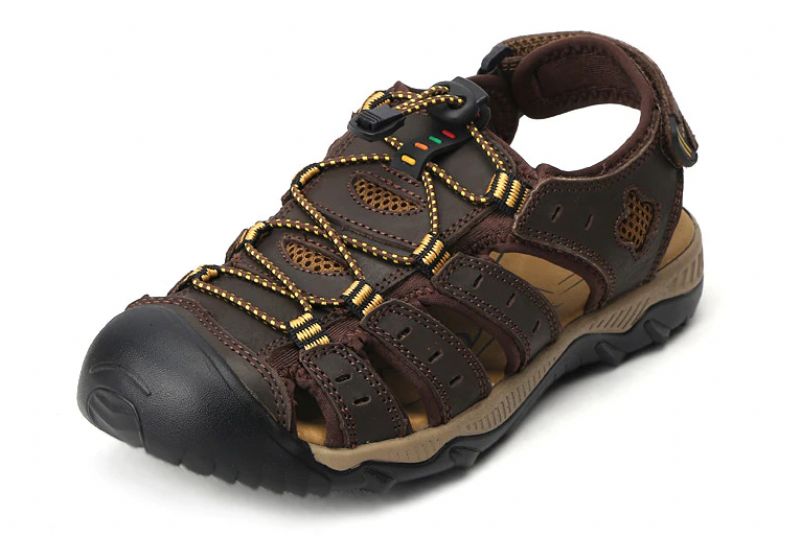 Pol Heren Zomer Sandalen - Bruin