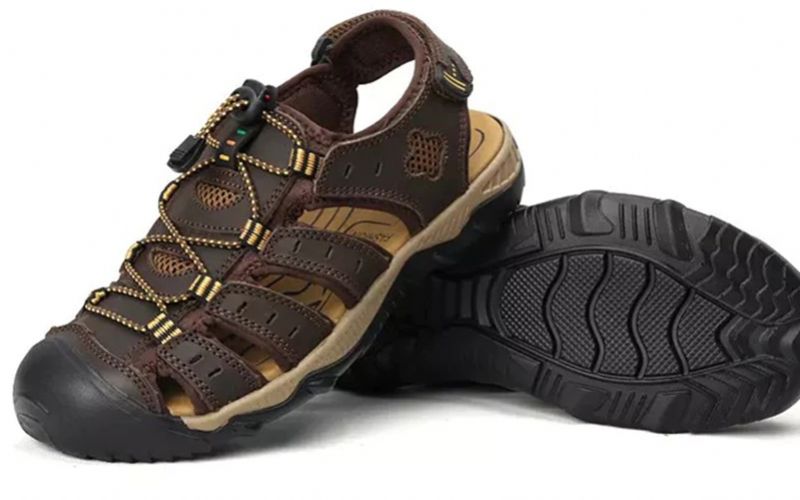 Pol Heren Zomer Sandalen - Bruin