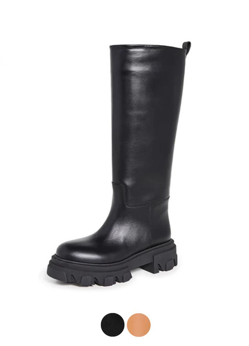 Polaca Dames Winter Kniehoge Laarzen