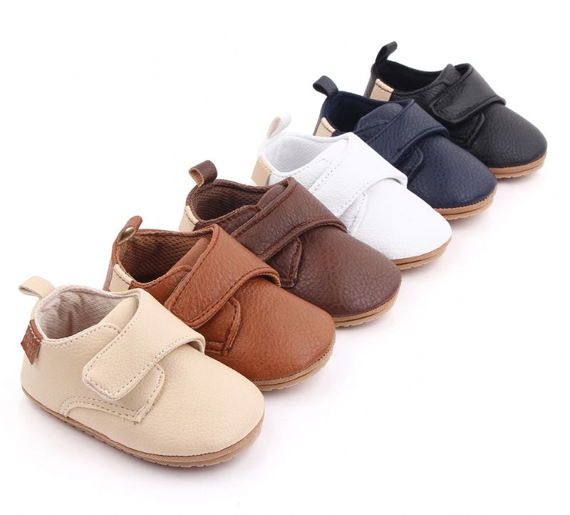 Polem Baby Jongens Loafer Casual Schoenen - Zwart