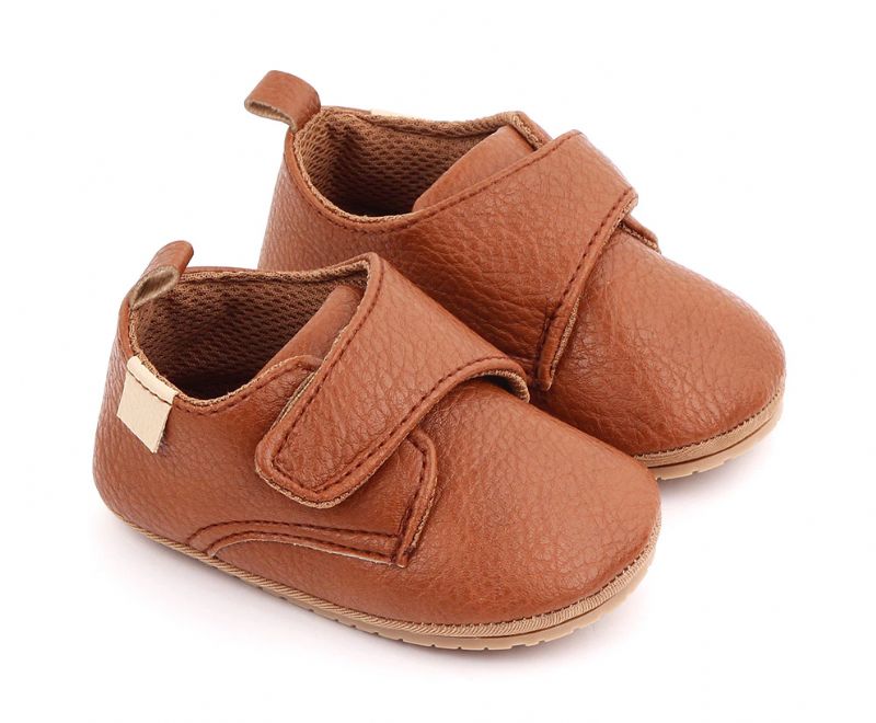 Polem Baby Jongens Loafer Casual Schoenen - Zwart