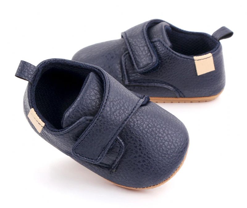 Polem Baby Jongens Loafer Casual Schoenen - Zwart