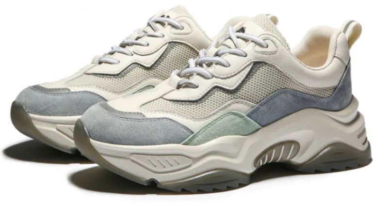 Polina Dames Sneaker Schoenen - Blauw