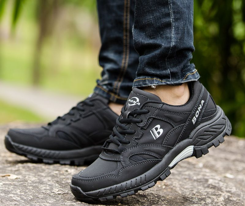 Polly Heren Outdoorschoenen - Groen