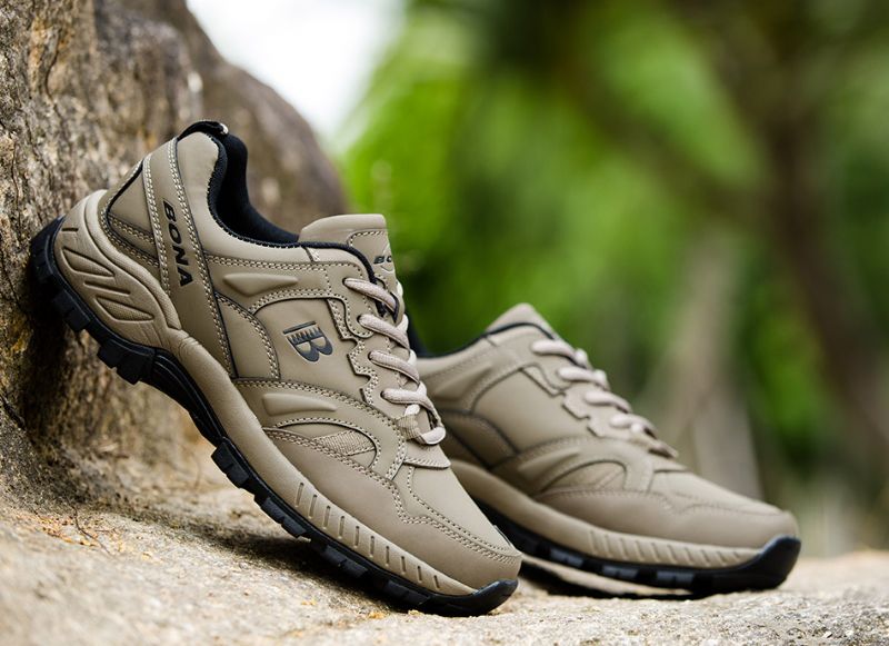 Polly Heren Outdoorschoenen - Groen