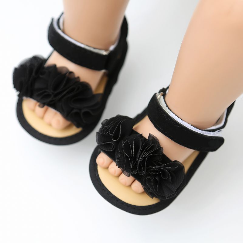 Polonia Babymeisjes Sandaal - Zwart