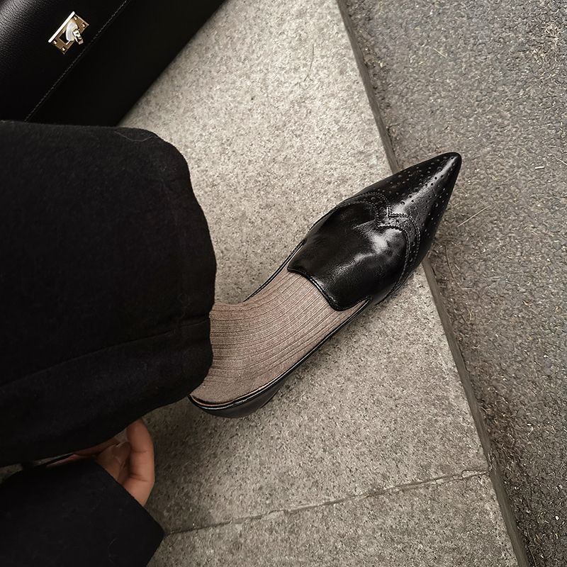 Polonia Dames Elegante Comfortabele Pumps - Zwart