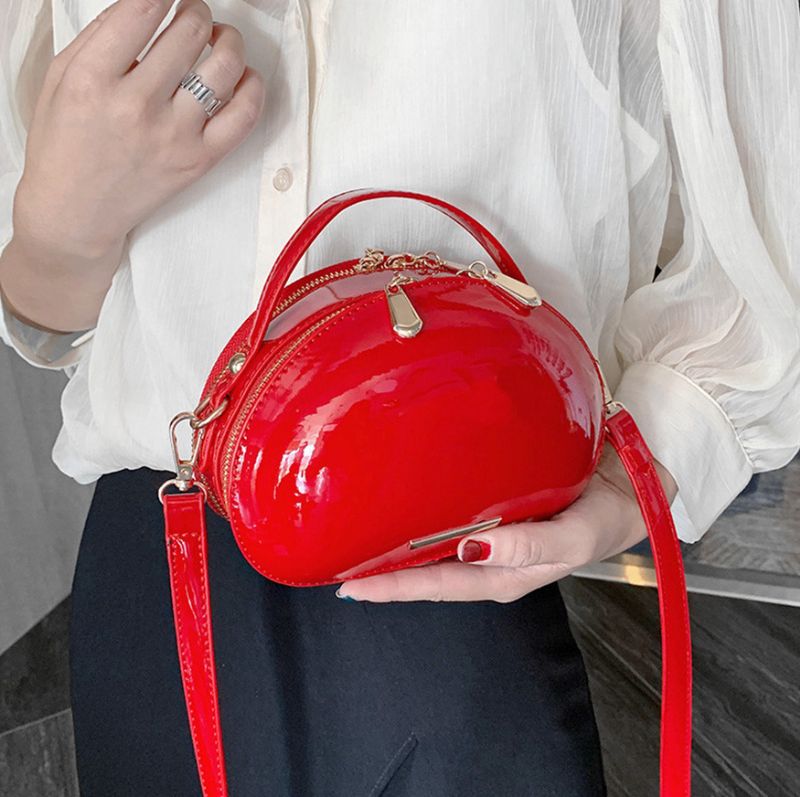 Poly Dames Designer Luxe Handtas - Rood