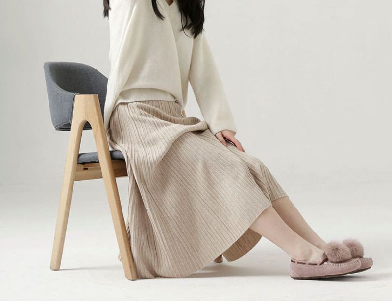 Poma Dames Slipper - KASTANJE