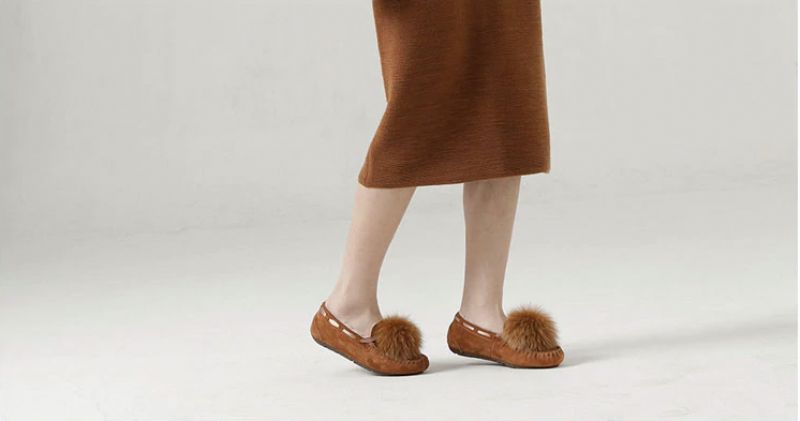 Poma Dames Slipper - KASTANJE
