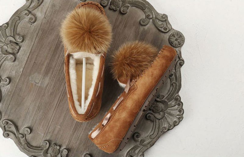 Poma Dames Slipper - KASTANJE
