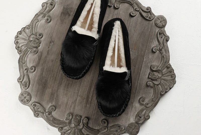Poma Dames Slipper - KASTANJE