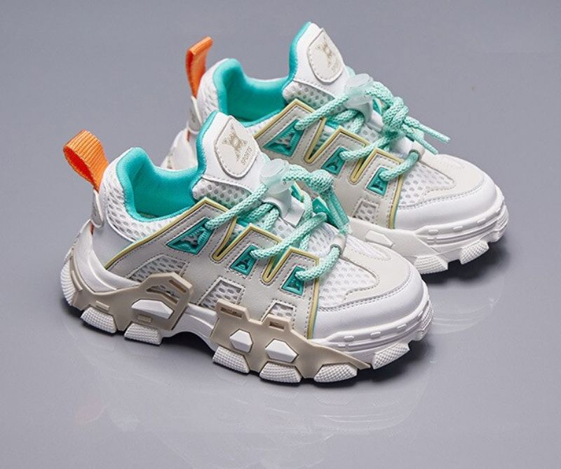 Ponce Unisex Hardloopschoenen Voor Kinderen - Beige