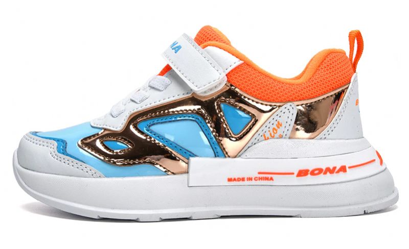 Pons Unisex Casual Kindersneakers - Oranje