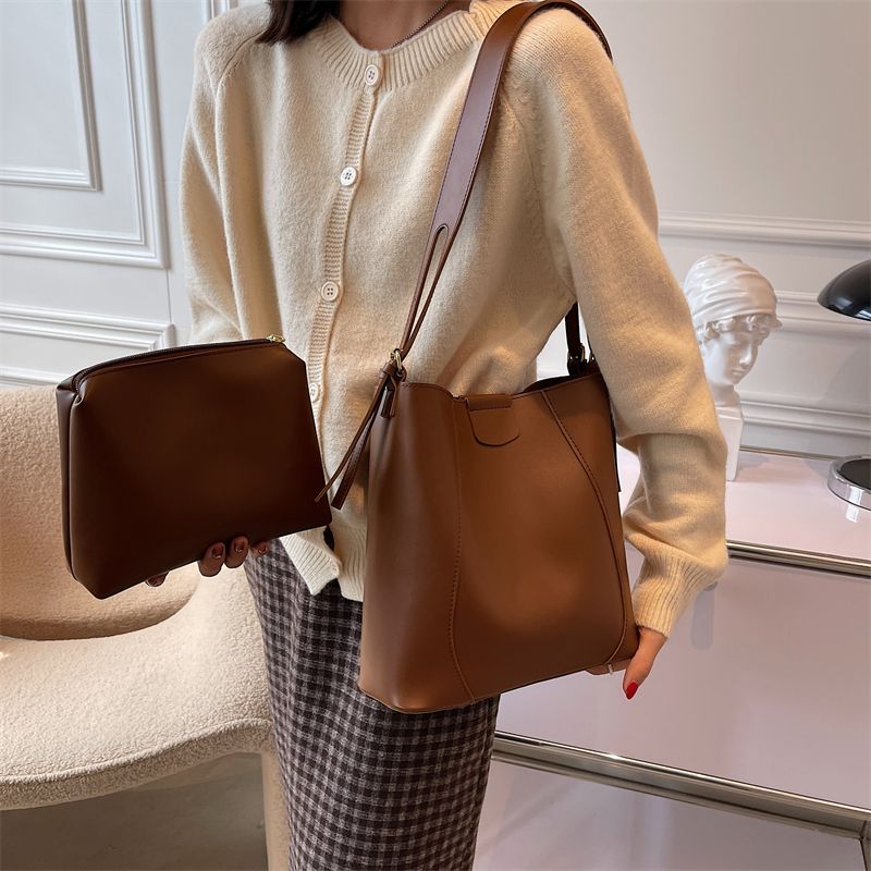 Porfirio Dames Crossbody Handtas - Bruin