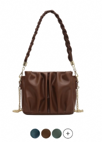 Portico Dames Kleine Kunstleren Ketting Handtas