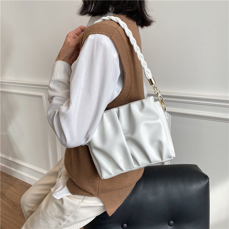 Portico Dames Kleine Kunstleren Ketting Handtas - Koffie