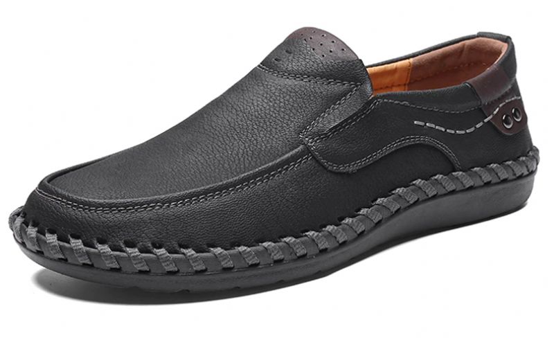 Portland Heren Loafers Casual Schoenen - Zwart