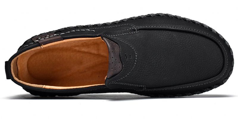 Portland Heren Loafers Casual Schoenen - Zwart