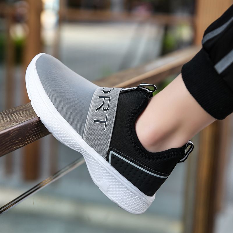 Posner Jongens Fashion Sneakers - Grijs