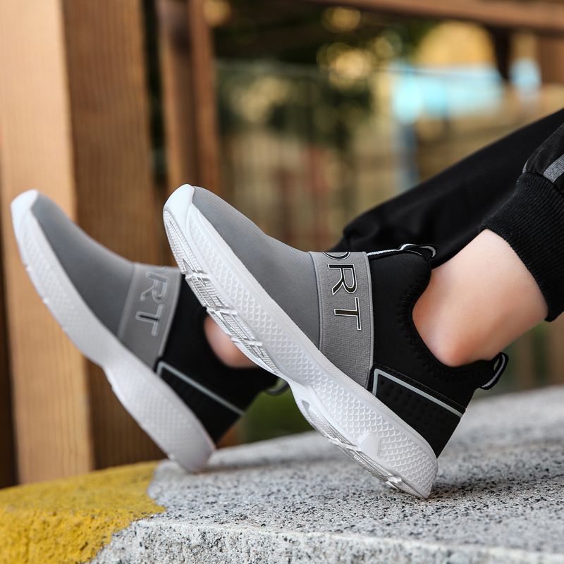 Posner Jongens Fashion Sneakers - Grijs
