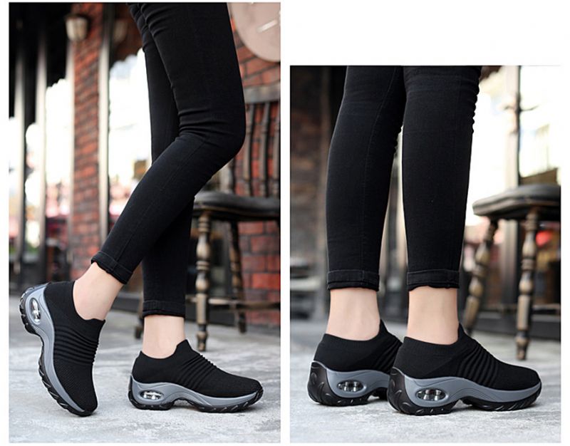 Possible Dames Grijze Lichte Sneakers - Grijs