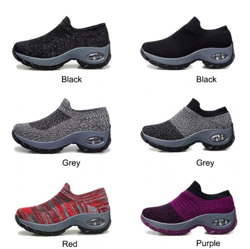 Possible Dames Grijze Lichte Sneakers - Grijs