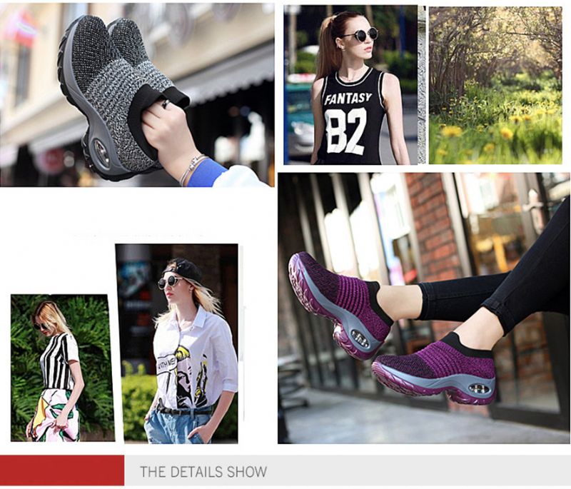 Possible Dames Grijze Lichte Sneakers - Grijs