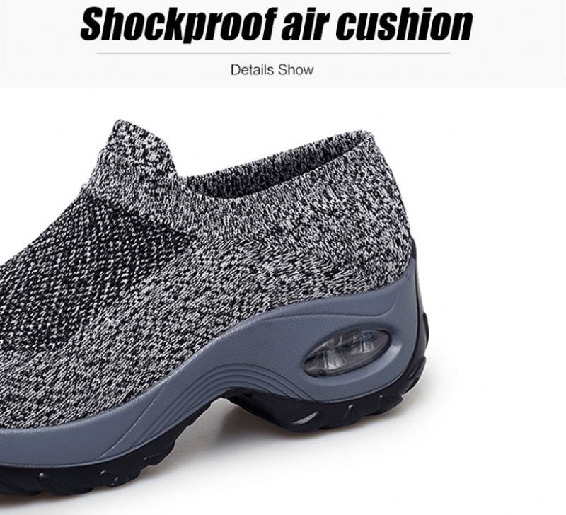 Possible Dames Grijze Lichte Sneakers - Grijs