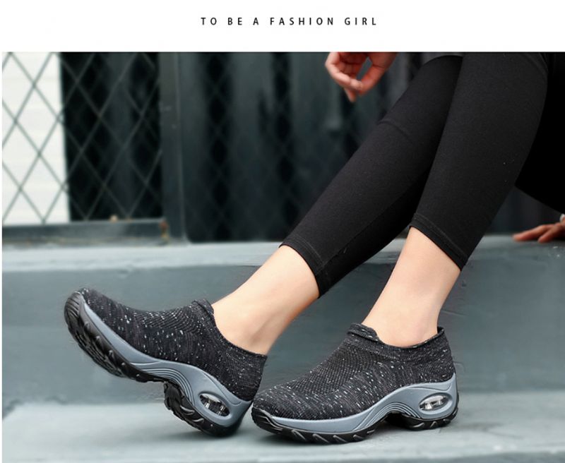 Possible Dames Grijze Lichte Sneakers - Grijs