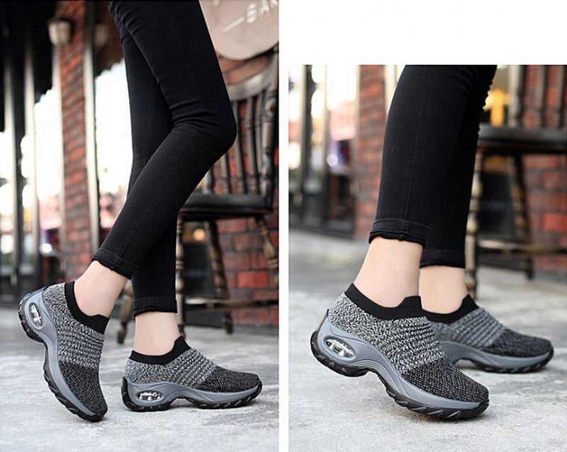 Possible Dames Grijze Sneaker - Grijs