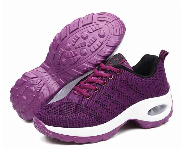 Possible Dames Platform Sneaker - Zwart