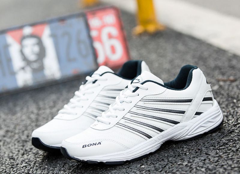 Prat Heren Mode Sneakers - Wit