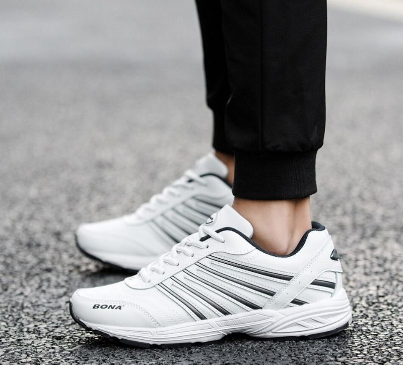 Prat Heren Mode Sneakers - Wit