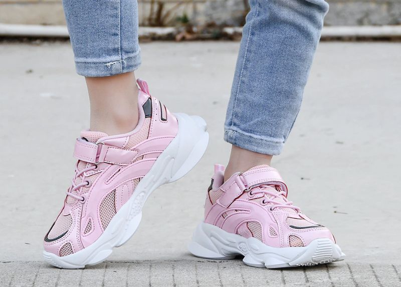 Prats Unisex Casual Kindersneakers - Zwart