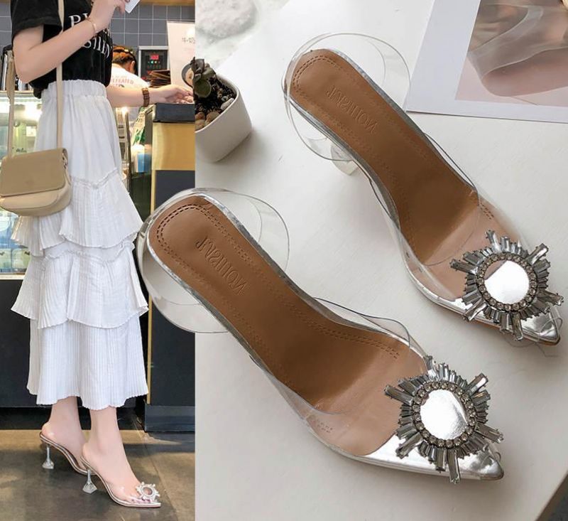 Pregonas Dames Pumps - Zilver 3.5
