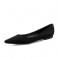 Zwart Flock Leather