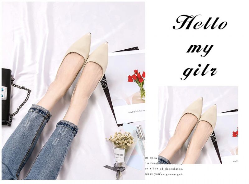 Prisila Dames Platte Schoenen - Roze