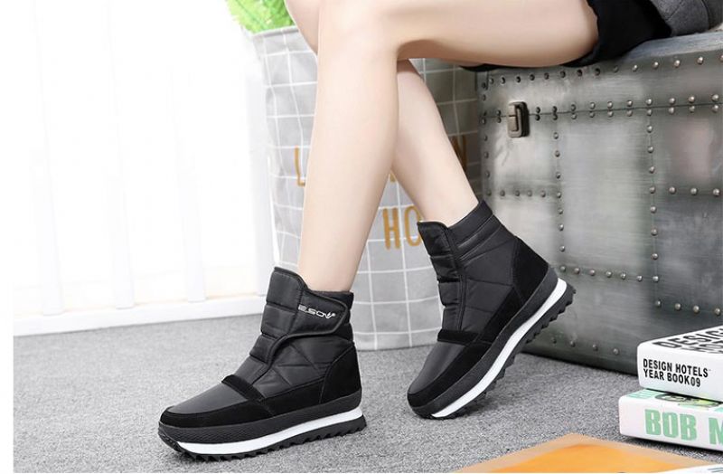 Puchi Dames Laarzen Schoenen - Zwart