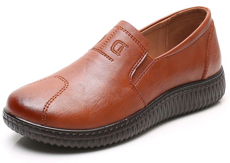 Puchi Dames Loafer - Bruin Pluche