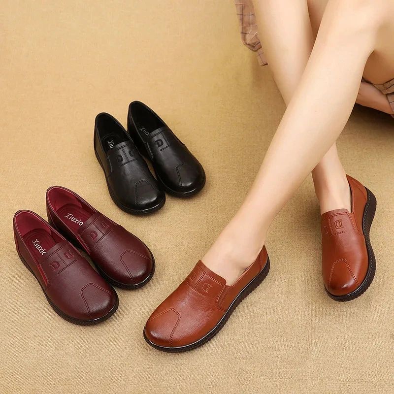 Puchi Dames Loafer - Bruin Pluche