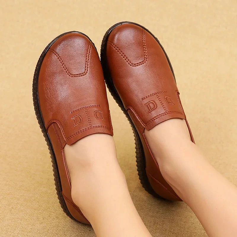 Puchi Dames Loafer - Bruin Pluche