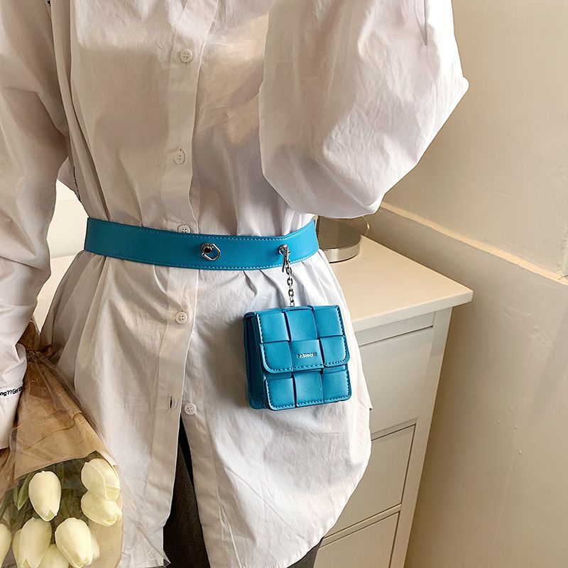 Puchi Dames Mini Kunstleren Crossbody Handtas - Wit