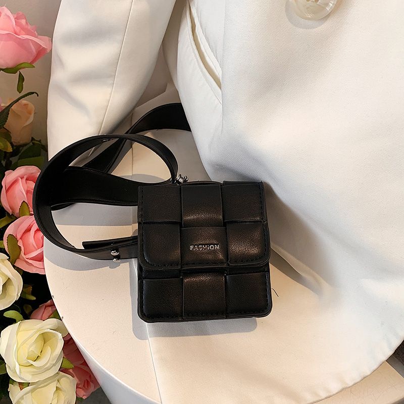 Puchi Dames Mini Kunstleren Crossbody Handtas - Wit