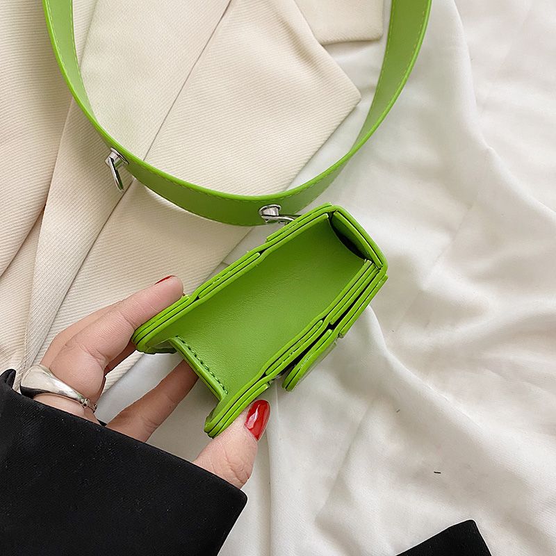 Puchi Dames Mini Kunstleren Crossbody Handtas - Wit