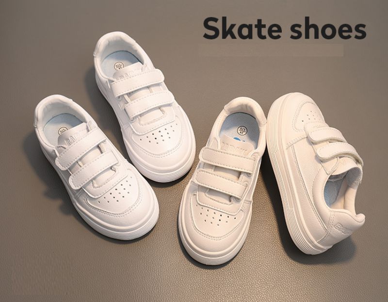 Pugli Unisex Kinderen Casual Sneaker - Beige