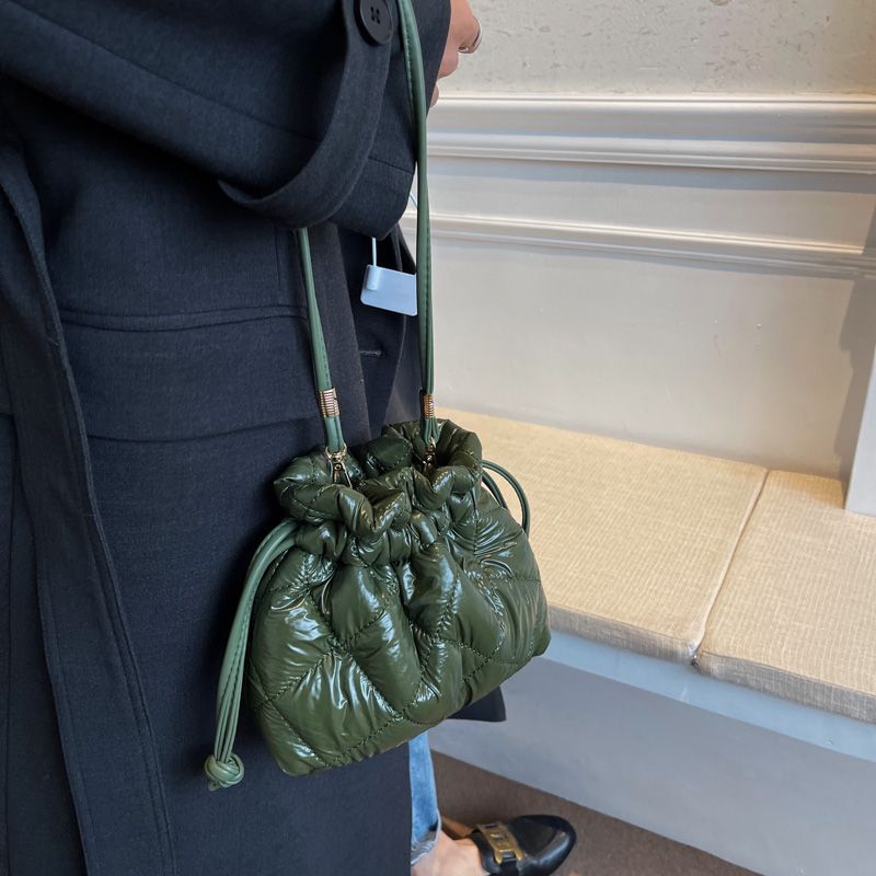 Puka Dames Kunstleren Schouder Handtas - Zwart