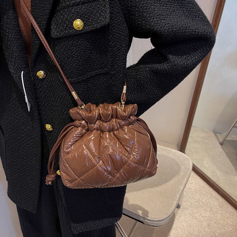Puka Dames Kunstleren Schouder Handtas - Zwart