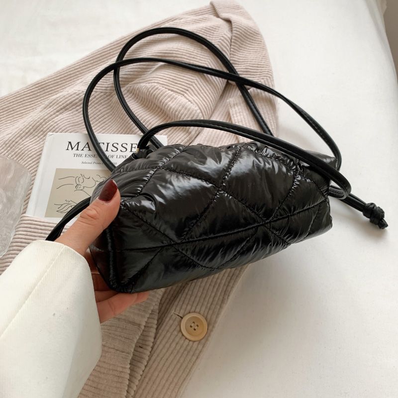 Puka Dames Kunstleren Schouder Handtas - Zwart